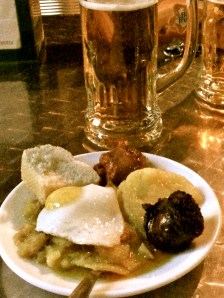 Tapas in Jaén - Plato Alpujarreño