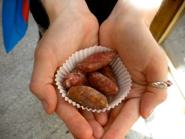 Llaminets from Mercado Santa Caterina