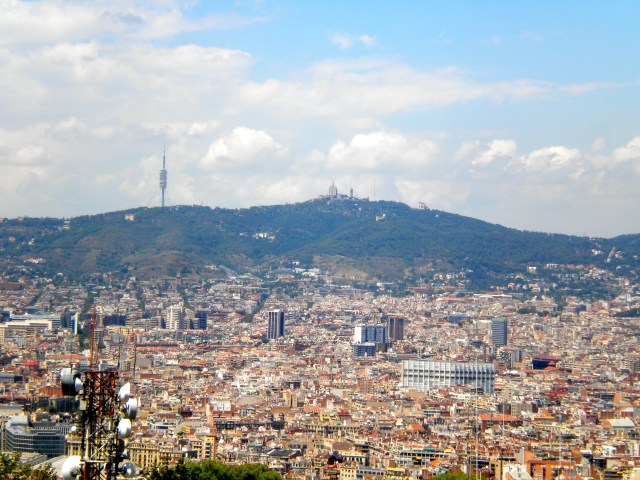 View from Parc de Montjuïc
