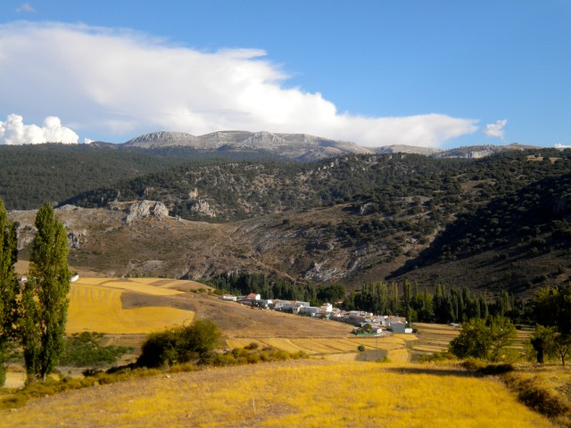 View on the road between Las Quebradas and Los Atascaderos