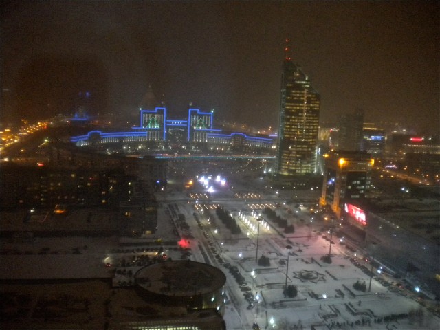 6pm...At least New Year's decorations are up?