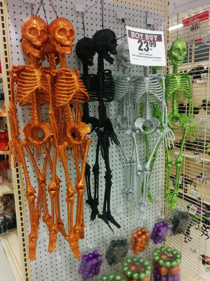 Jo Ann Fabric Skeletons, courtsey Greg