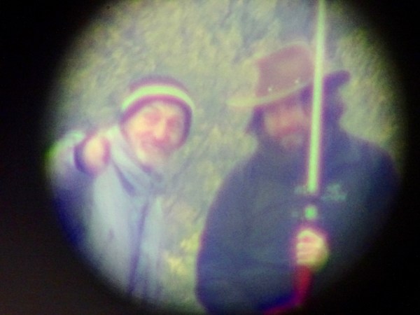 Colin and Horia, as seen through the total station